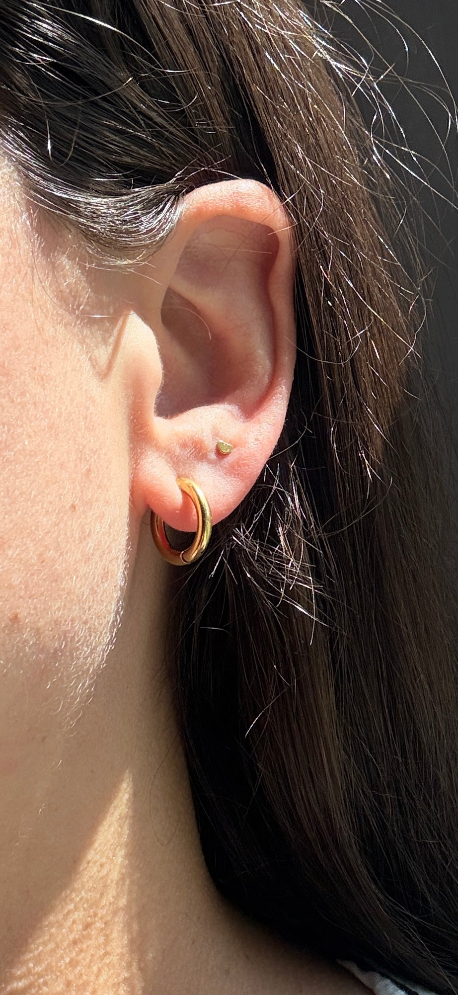 Dainty Heart Stud Earrings