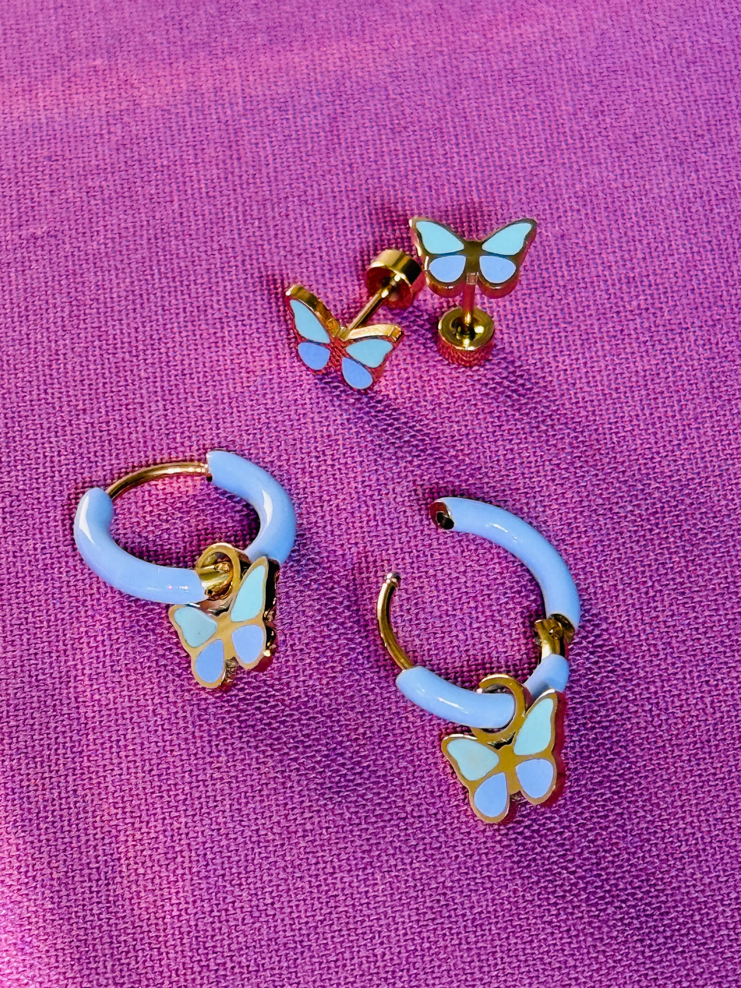 Spring Butterfly Studs