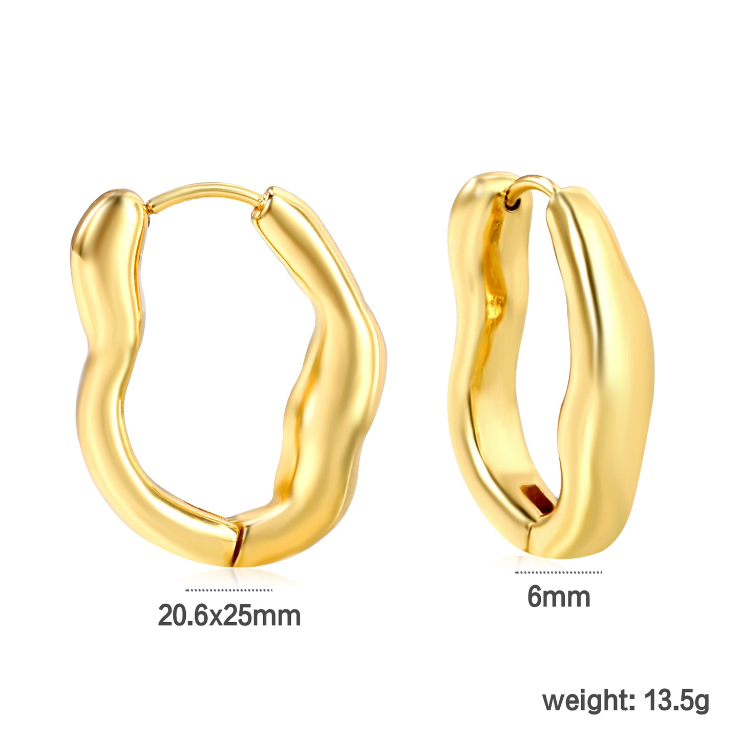 Irregular Shape Hoops