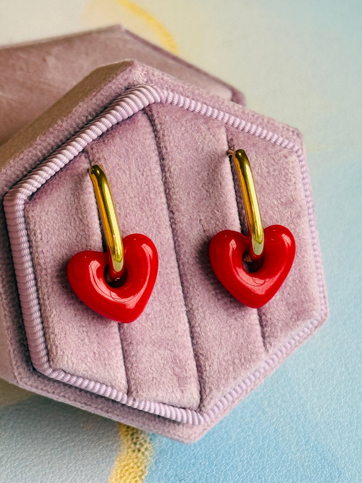 Red Heart Oblong Hoops