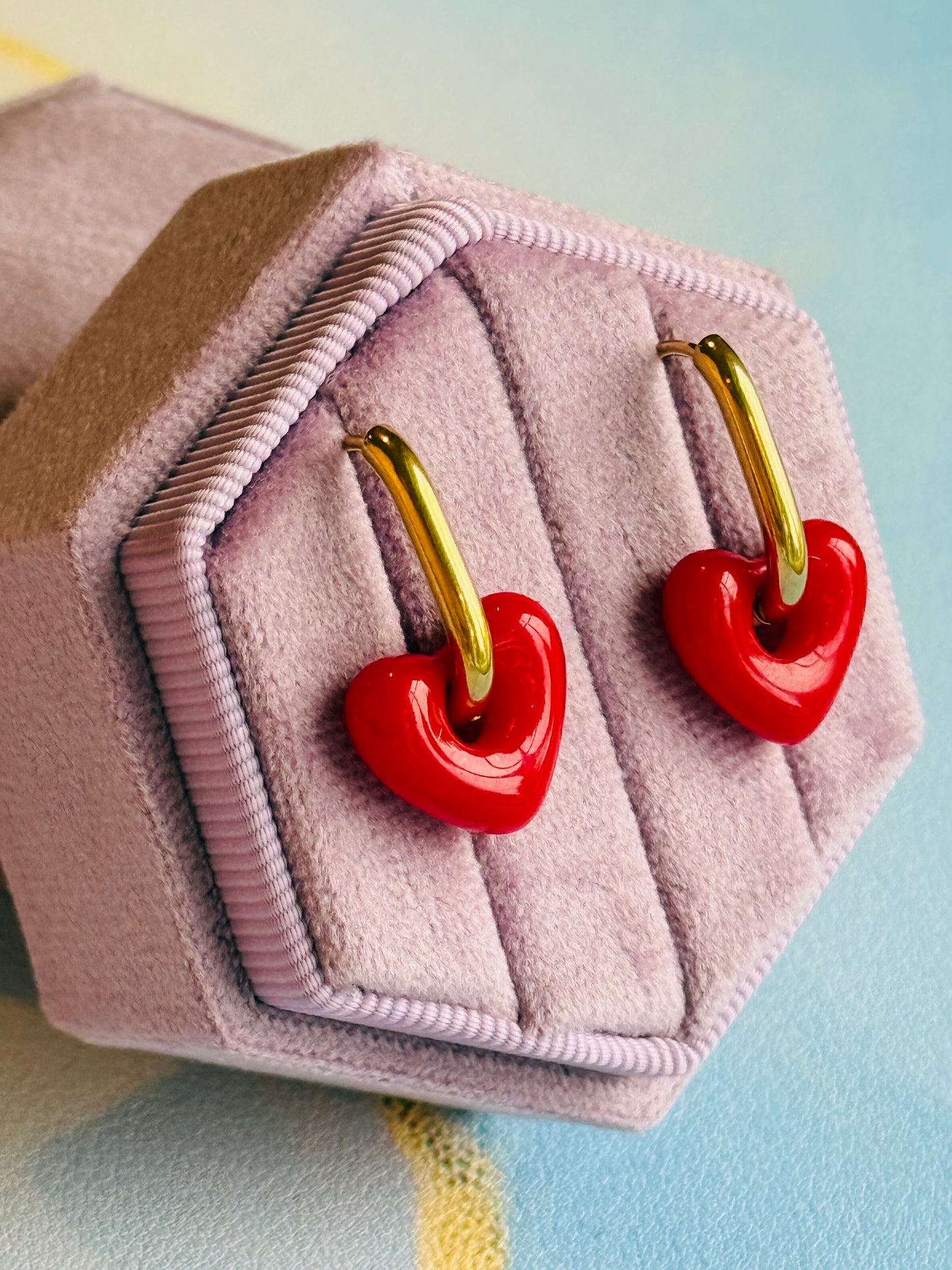 Red Heart Oblong Hoops