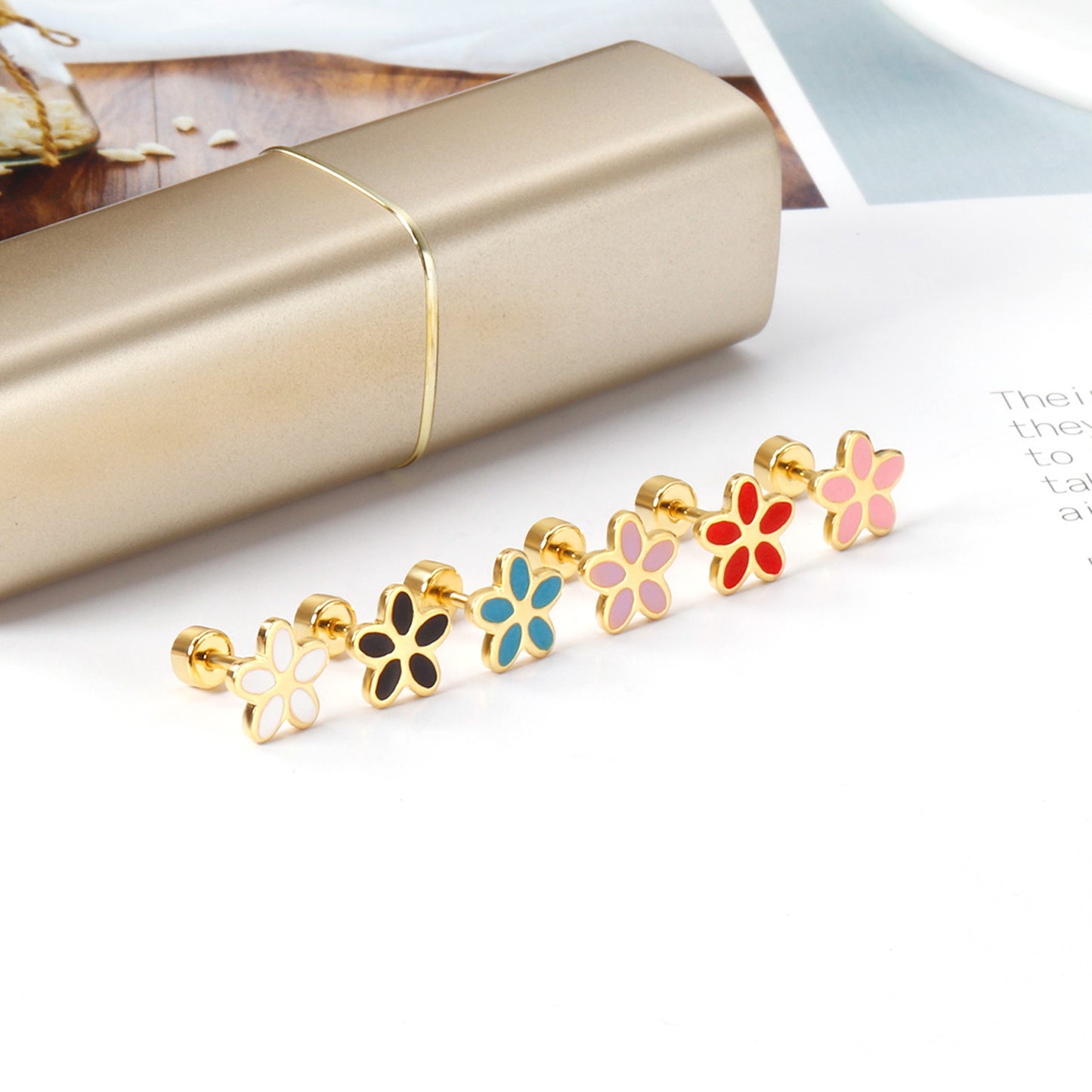 Flower Studs