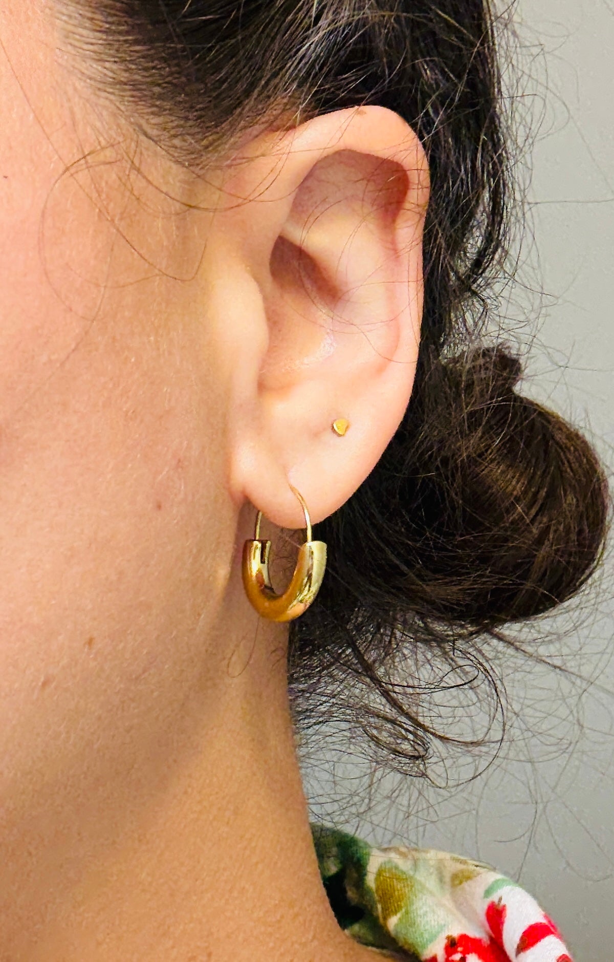 Chunky Semicircle Hoops