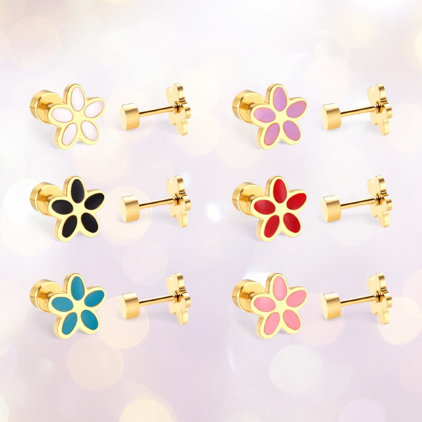 Flower Studs
