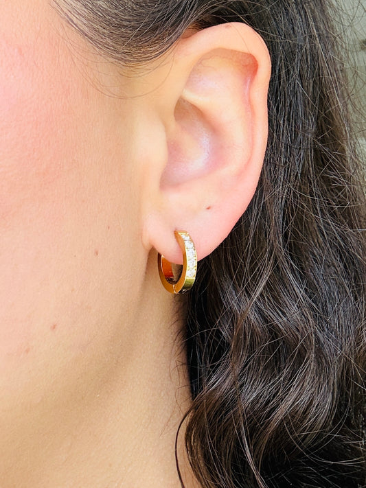 5 crystals hoops