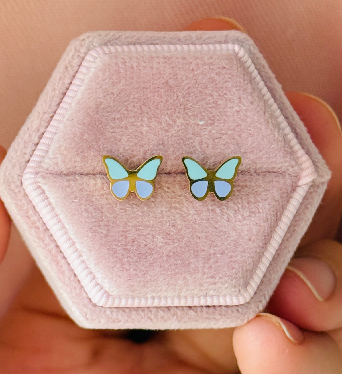 Spring Butterfly Studs