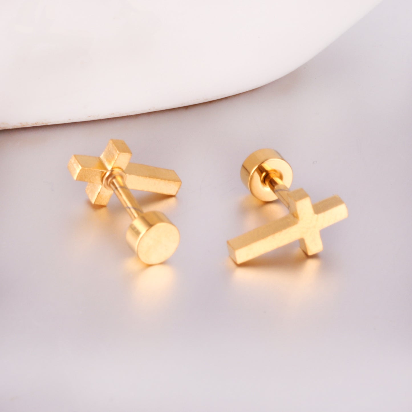 Cross studs